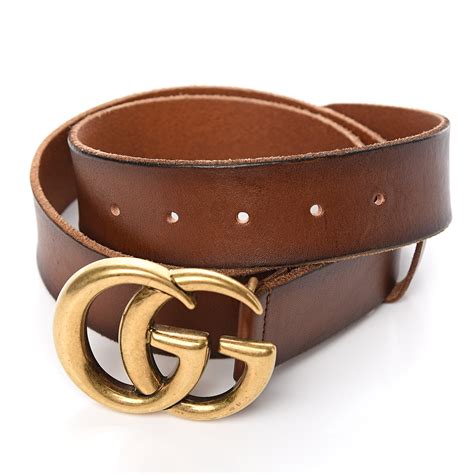 tan Gucci belt women